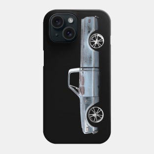 Chevy C-10 Pickup - black Phone Case