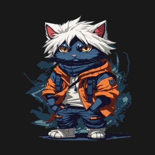 blue cat T-Shirt