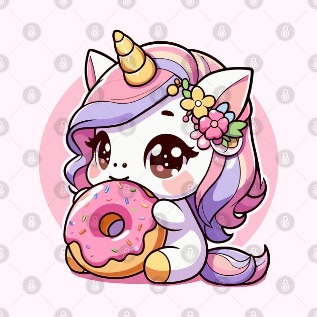 Unicorn donut by Elysian wear