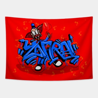 Graffiti Wild Style Zafira Tapestry