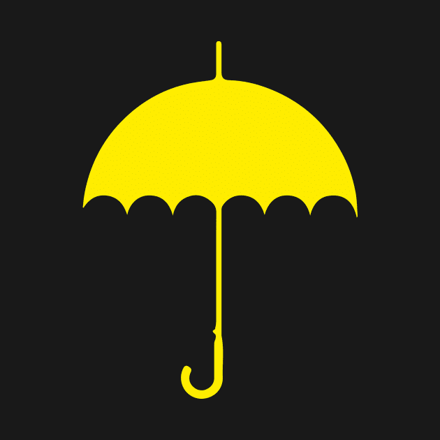 yellow umbrella by We Love Gifts