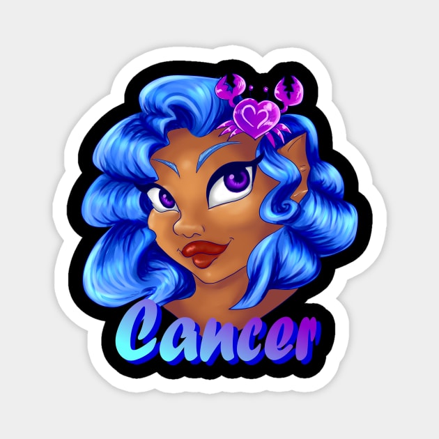 Cancer Magnet by PointNWink Productions