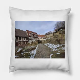 Rocky alley Pillow