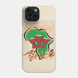 Sound of Africa and fell the serengeti Phone Case