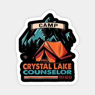 Camp Retro 1980 Cr Lake Counselor Costume Magnet