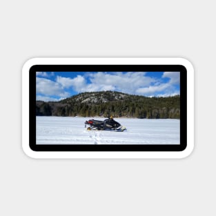 Snowmobiling Magnet