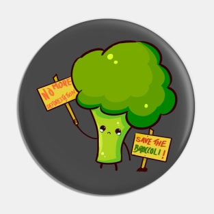 Cute Brocolli Pin