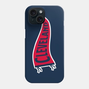 Cleveland Pennant - Navy Phone Case