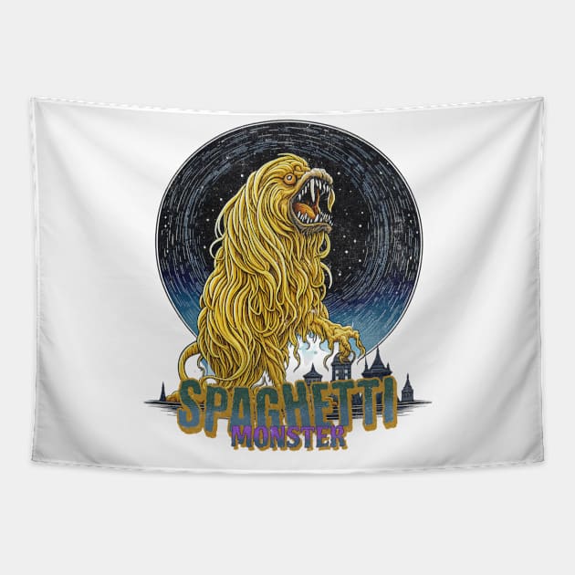 Spaghetti Monster Tapestry by NorseMagic