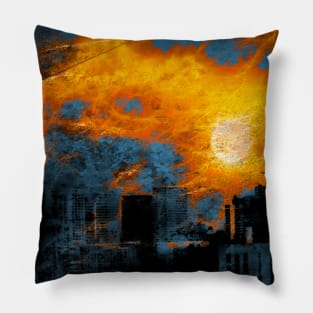 Waterfront Abstraction Pillow