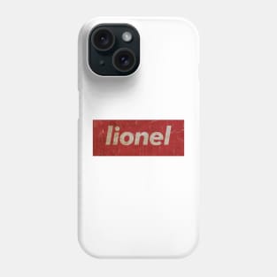 Lionel - RECTANGLE RED VINTAGE Phone Case