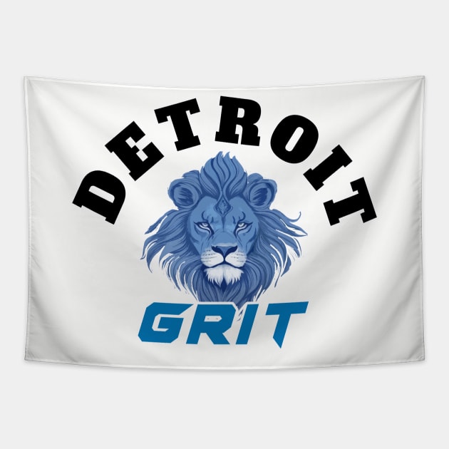 Detroit Grit Tapestry by clownescape