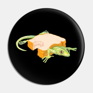 Lizard Sandwich Pin