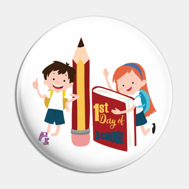 First Day of School Pin by TrendWhispers