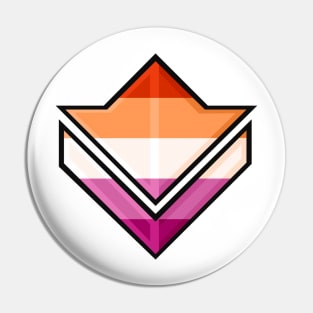 Commander Tag: Lesbian Pin