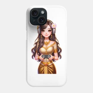 Khmer Gamer Girl Phone Case