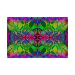 coloful abstract symmetry T-Shirt