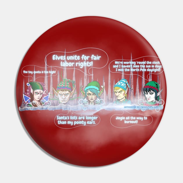 Angry Christmas Elves Complaining - Funny Pin by Cristilena Lefter