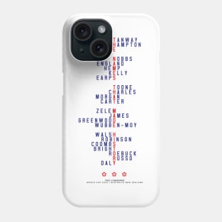 England Lionesses World Cup Phone Case