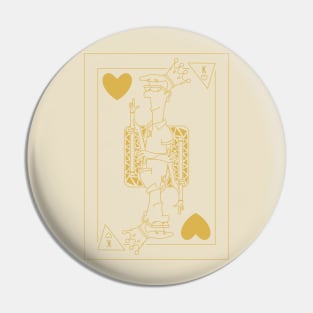 Lawerence Fletcher - King of Hearts Pin