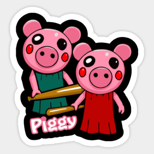 Piggy Roblox Stickers Teepublic - como jugar piggy en roblox