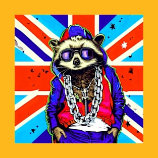 HIP HOP RACCOON 6 T-Shirt