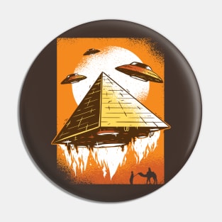 UFO Pyramid Graphic Tee Pin