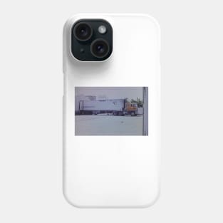 Afternoon nap in the shadow of a trailer truck Guatemala 1991 Phone Case