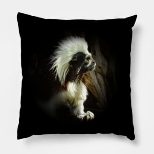 Cotton-top tamarin Pillow