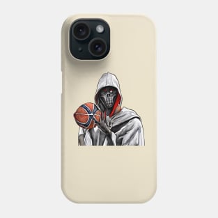 Grim Reaper sketch basketball Phone Case