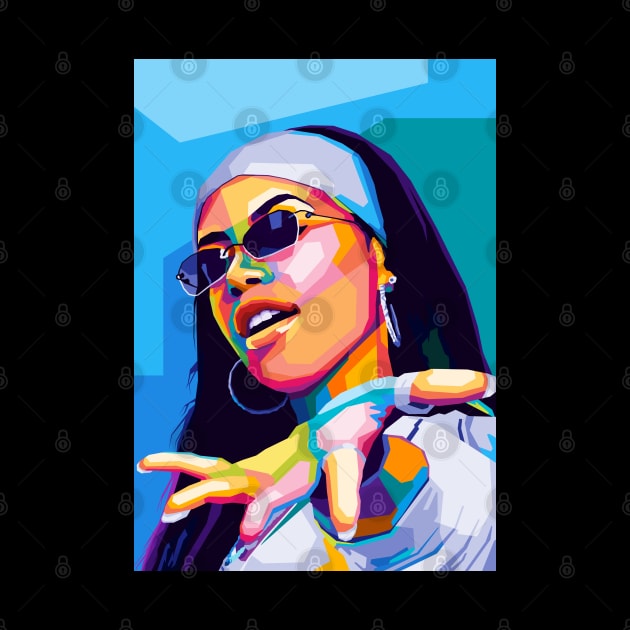 Erykah Wpap Art by SiksisArt