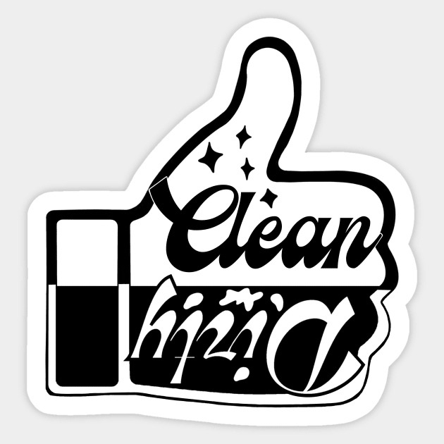 Clean or Dirty Dishwasher magnet - Dishwasher Magnet - Sticker