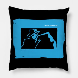 Secret Agent Man Pillow