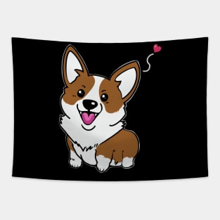 Cute Corgi Tapestry