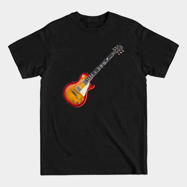 Discover Les Paul watercolor painting - Les Paul Guitar - T-Shirt