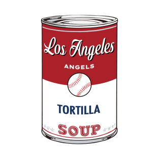 Los Angeles Angels Soup Can T-Shirt