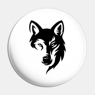 Majestic Wolf Pin