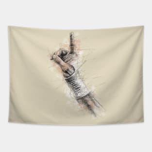 Karim Benzema Signature Celebration Tapestry