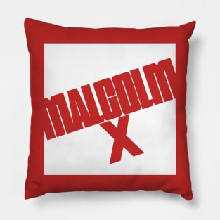 Malcolm X Pillow