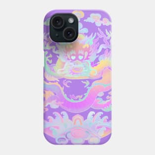 Smiling Dragon Hologram Phone Case