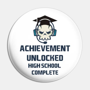 2019 High School Graduation Gamer Gift Shirt Pin