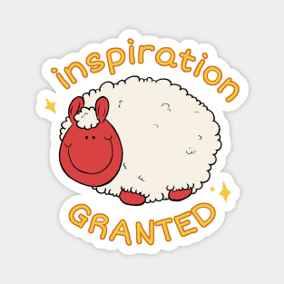 Inspiration Sheep! Magnet