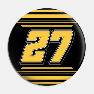 Keith McGee #27 2024 NASCAR Design Pin