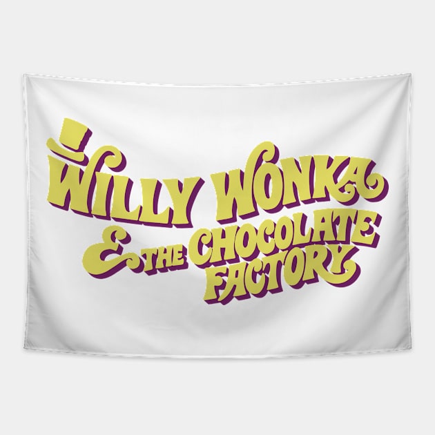 Willy Wonka & the Chocolate Factory Tapestry by JimmyTee