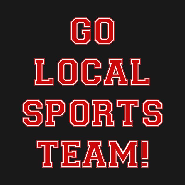 Go Sports! - Red by Hoogie Tees