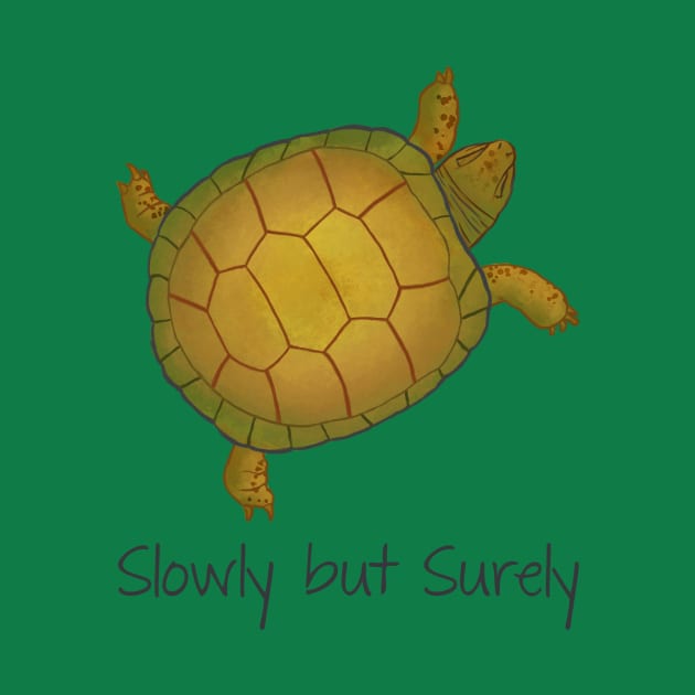 Turtle - Slowly but Surely - Lazy Animals by beatrizxe