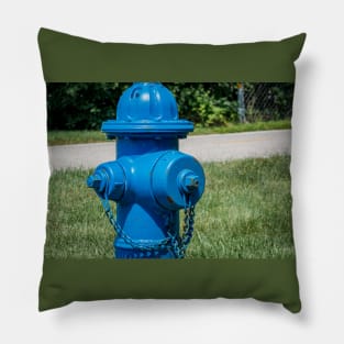 Blue Nozzle Pillow