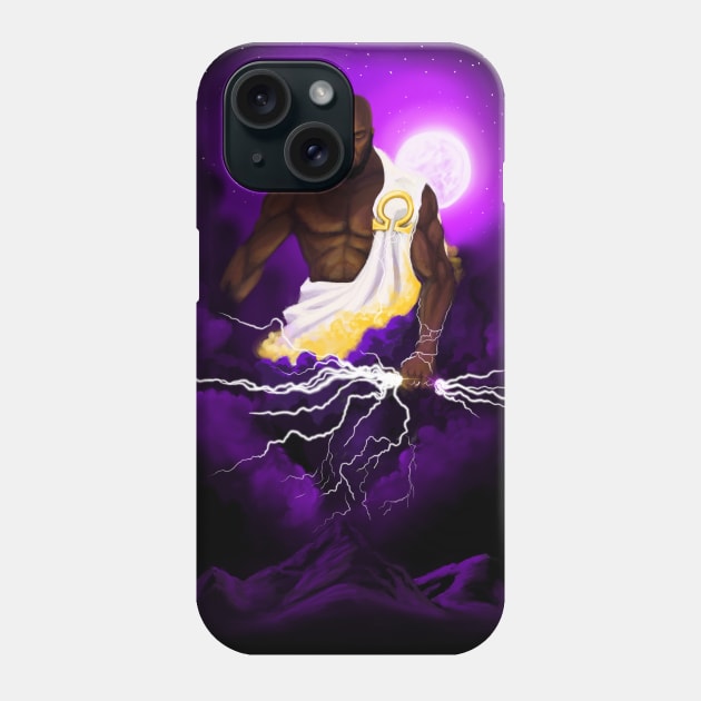 The Keeper of Thunder Phone Case by lsjordan