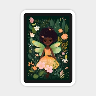 Cute Fairy in the Floral Garden2 Magnet