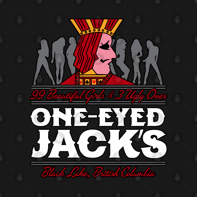 Disover One Eyed Jack's - One Eyed Jacks - T-Shirt